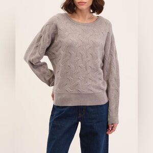 NWT Philosophy Dolman Sleeve Novelty Stitch Pullover